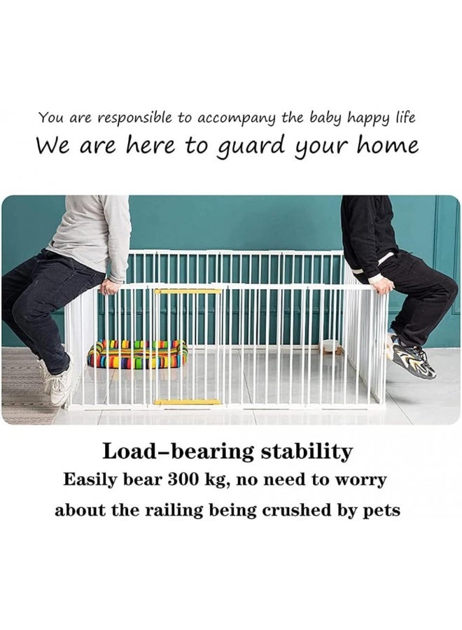AIWANTO Square Pet Fence Panels, Modular Pet Playpen for Small Dogs, Puppies & Rabbits – Indoor & Outdoor Use - Image 2